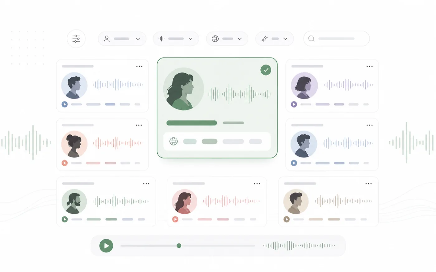 Voice selection